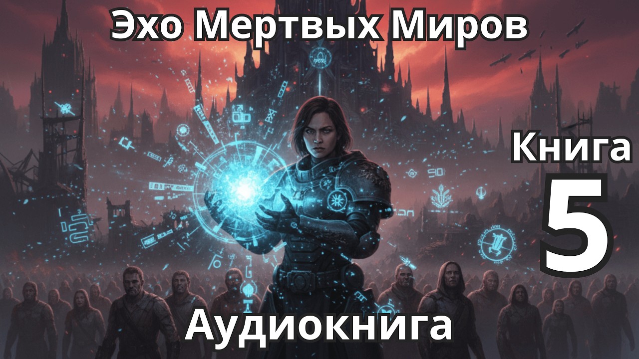 Аудиокнига | Эхо Мертвых Миров | Книга 5 | Искра в Пепле | Попаданцы, Боевая фантастика cover art