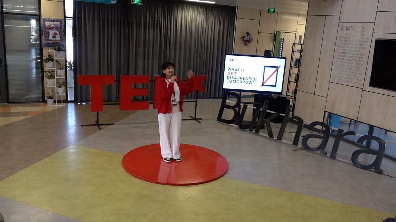 What If Art Disappeared Tomorrow | Madina Ramazonova | TEDxBukhara PS Youth cover art