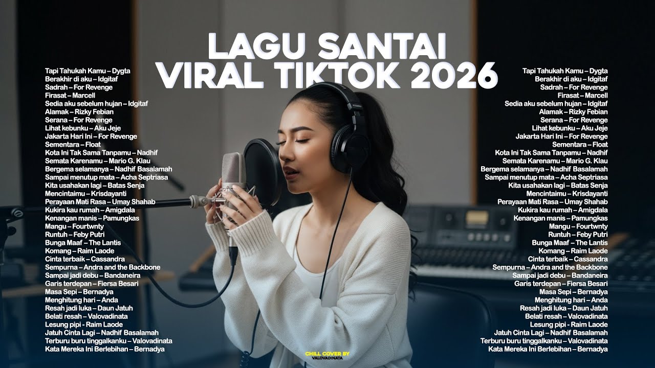 Lagu Santai Viral Tiktok 2026 — Lagu Pop Indonesia Terbaru 2026 🍃 |  Cover Santai by Valovadinata 🤍🎧 cover art