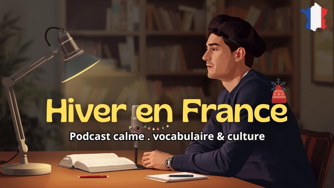 Hiver en France : Vocabulaire indispensable | Objectif DELF & TCF ❄️🇫🇷 cover art