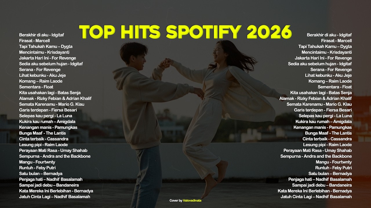 Top Hits Spotify Indonesia 2026 🍃 — Lagu Hits Spotify 2026 | Lagu Terbaru 2026 | Lagu Santai 🤍🎧 cover art