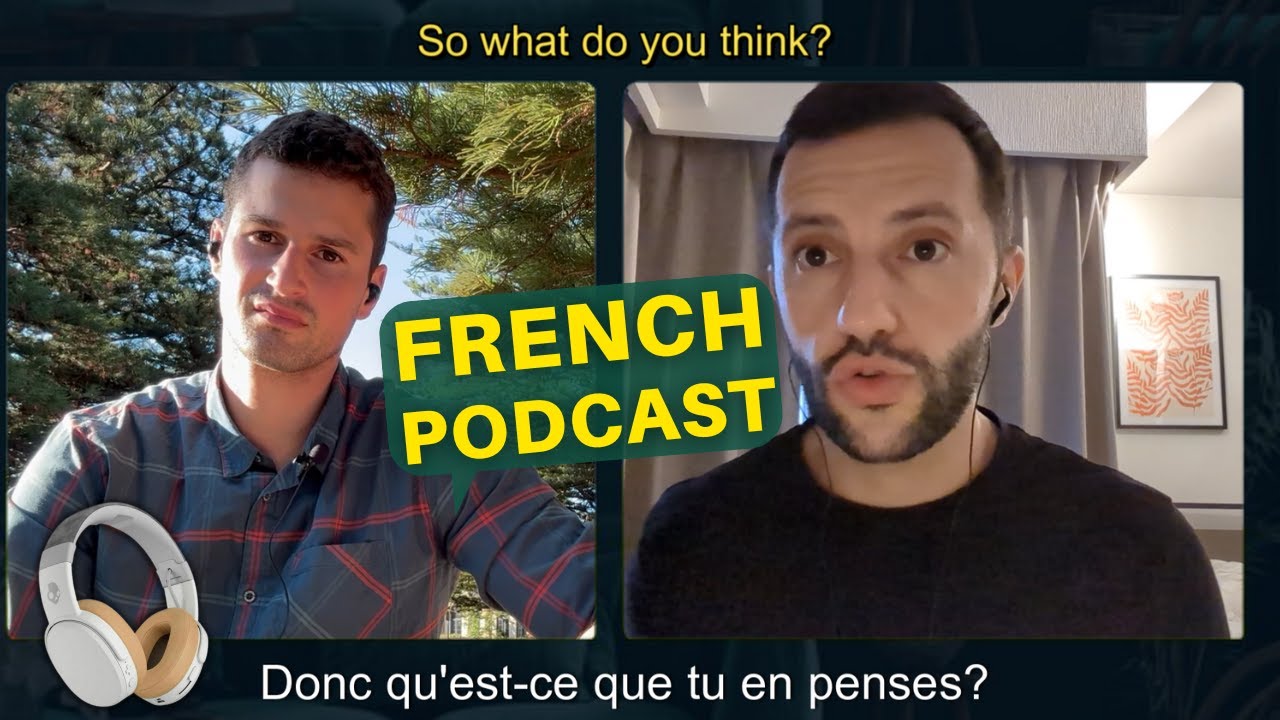 French Listening Practice, Learn French with conversations [EN/FR SUBTITLES] cover art