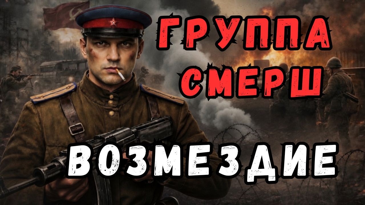 📖 Аудиокнига полная : ГРУППА СМЕРШ : ВОЗМЕЗДИЕ / Военные Истории / Реальные События👍 cover art