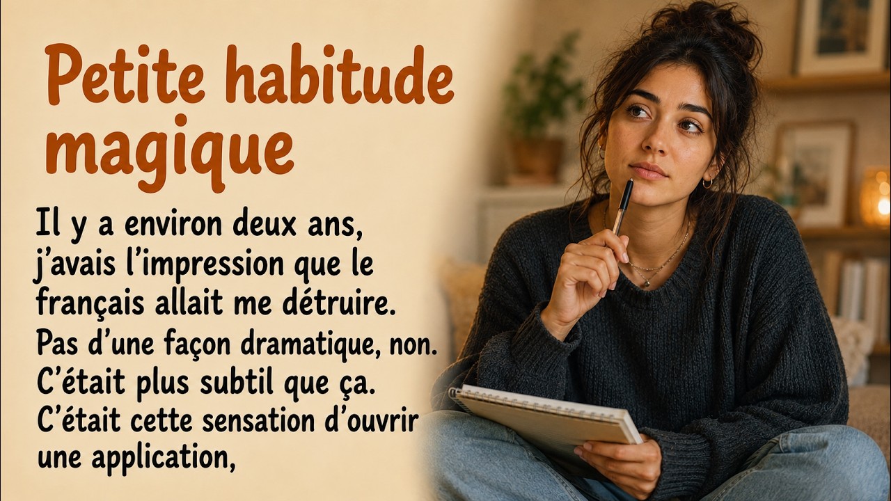 Comment j'ai arrêté d'oublier mes leçons | French Listening Practice (B1) cover art