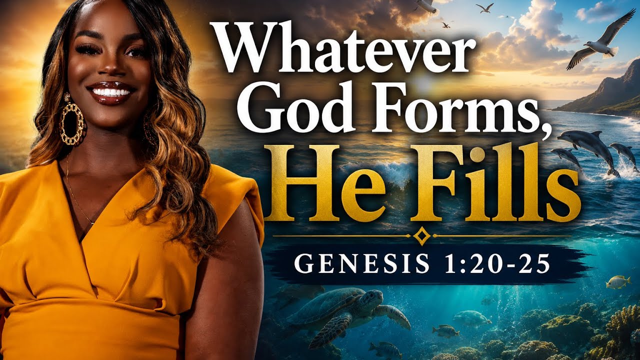 Genesis 1:20-25 | Whatever God FORMS, He Will FILL! cover art