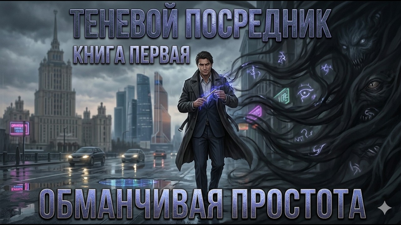 Аудиокнига | Теневой Посредник | Книга 1 | Обманчивая Простота | Мистика, Городское фэнтези cover art
