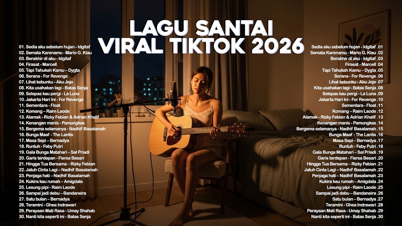 Lagu Santai Viral Tiktok 2026 — Top Hits Spotify Indonesia 2026 🍃💗 | Top Hits Indonesia 2026 🤍🎧 cover art