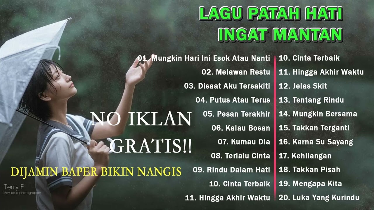 Lagu Buat Mantan Paling Sedih [DAFTAR LAGU YANG HARUS ANDA DENGAR SEKALI] Lagu Pop Indo 2023 cover art