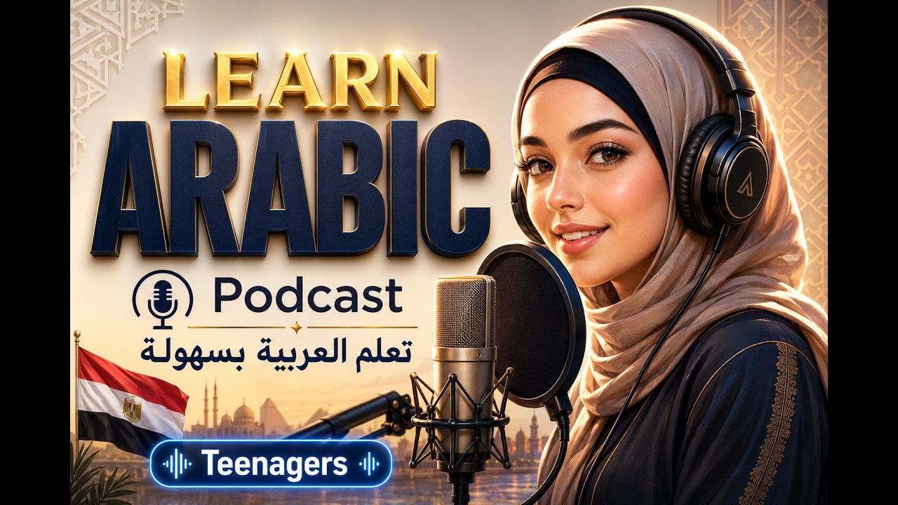 Learn Arabic Podcast | Teenagers for beginners (A1-A2) | Arabic Podcast cover art