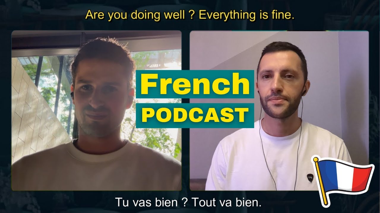 20 MINUTES French Listening Practice, Learn French with conversations [EN/FR SUBTITLES] cover art