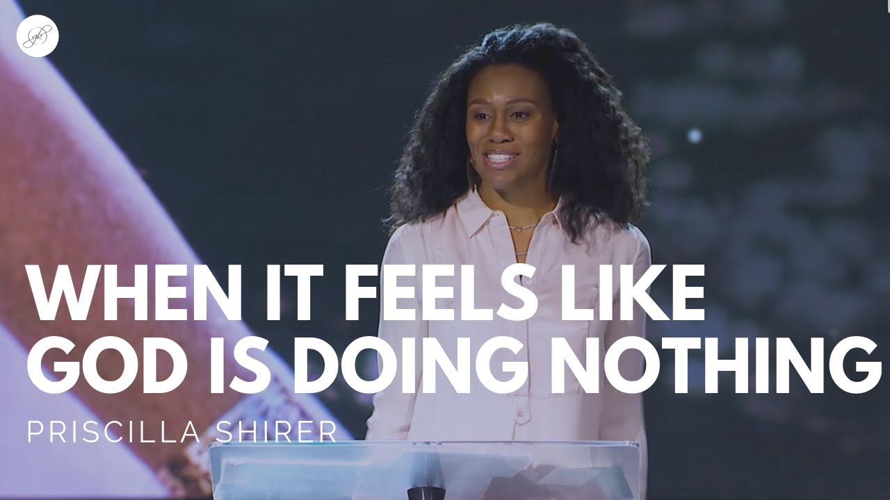 Priscilla Shirer | When It Feels Like God Is Doing Nothing cover art