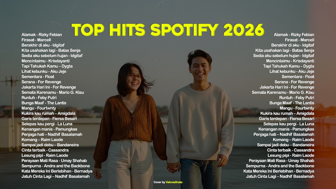 Top Hits Spotify Indonesia 2026 🍃 — Lagu Hits Spotify 2026 | Lagu Santai Viral Tiktok 2026 🤍🎧 cover art
