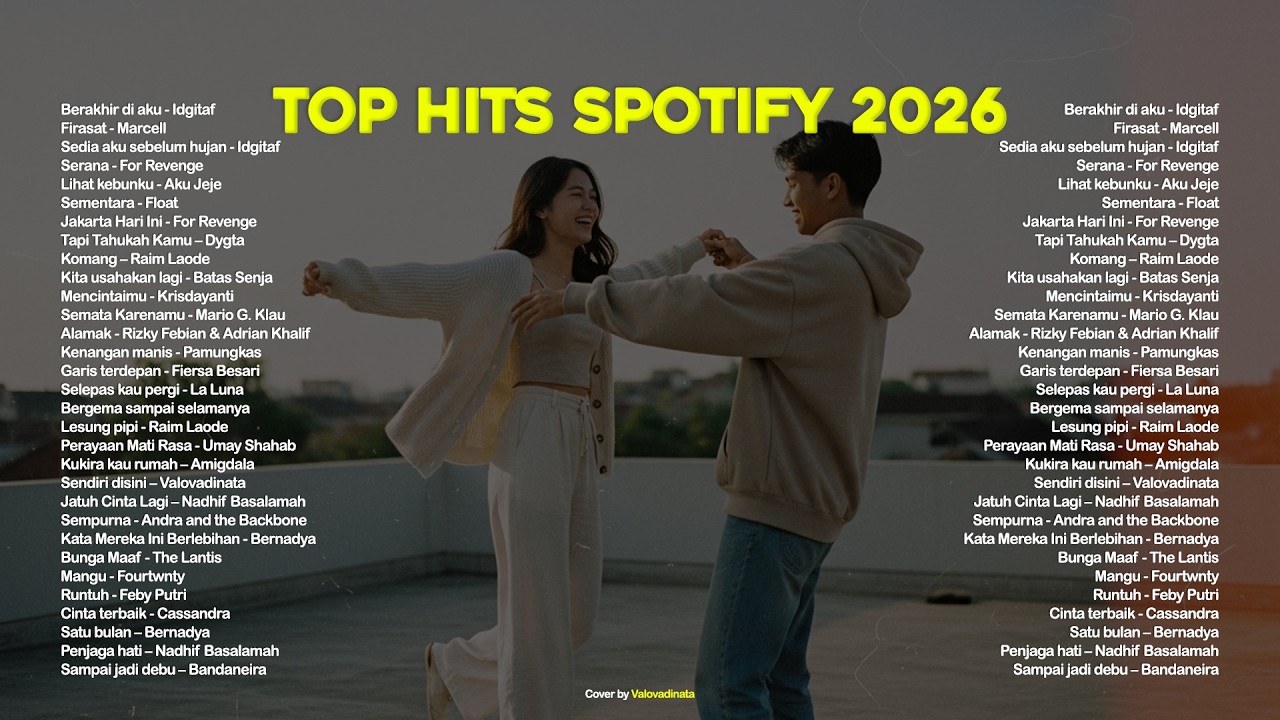 Top Hits Spotify Indonesia 2026 🍃 — Lagu Hits Spotify 2026 🤍🎧 cover art