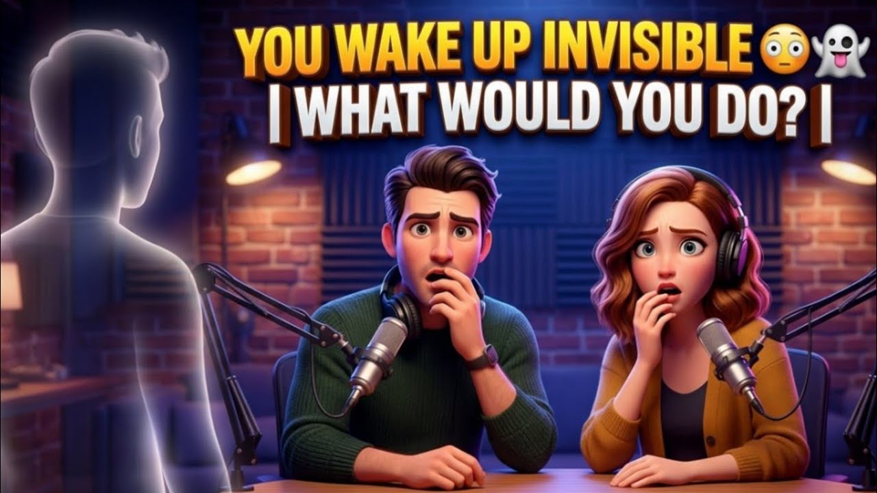 You Wake Up Invisible 😳👻... What Would You Do? | Learn Arabic Podcast | Ep48 cover art