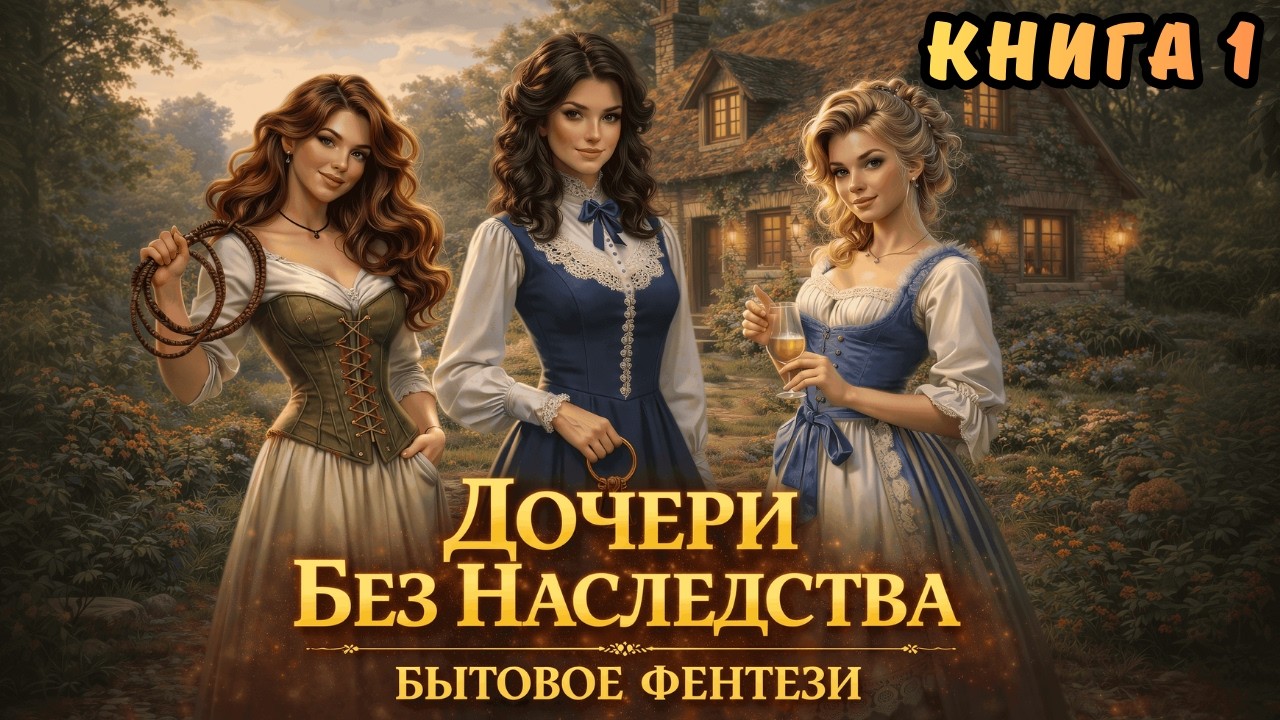 АУДИОКНИГА ПОЛНОСТЬЮ: ДОЧЕРИ БЕЗ НАСЛЕДСТВА | БЫТОВОЕ ФЭНТЕЗИ cover art