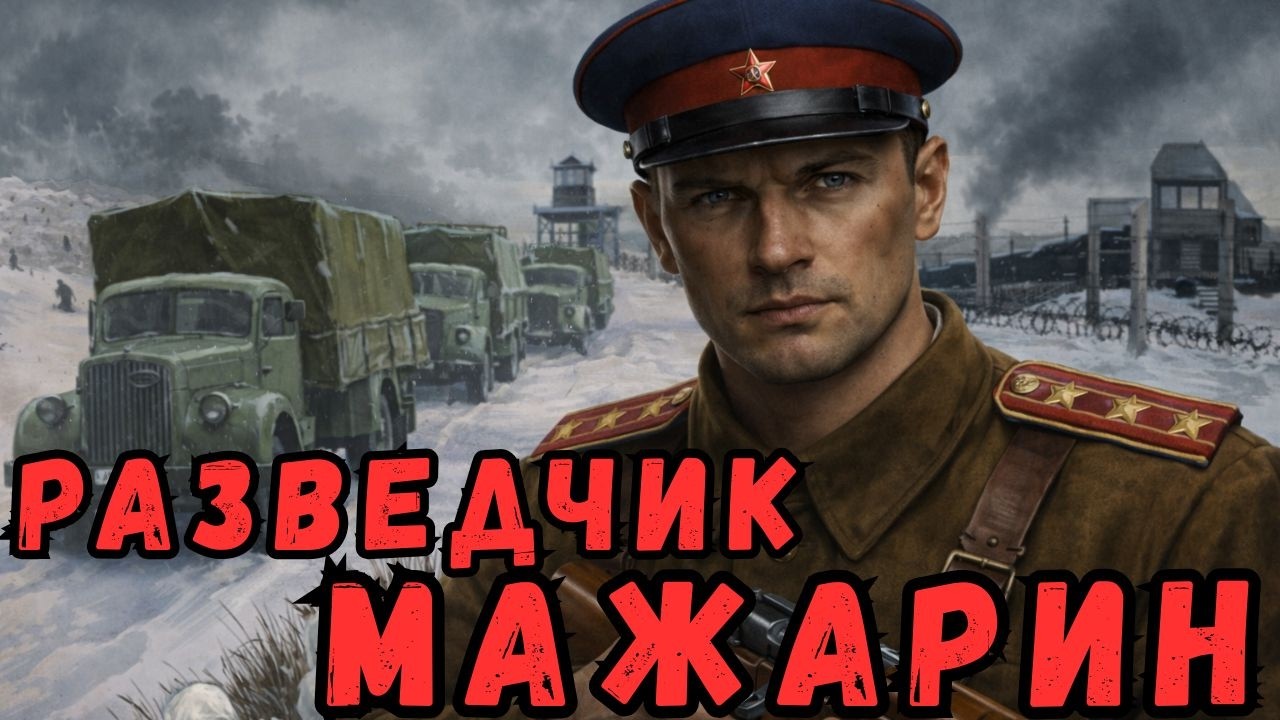 📖 Аудиокнига полностью : РАЗВЕДЧИК МАЖАРИН / СМЕРШ / Военные Истории / Реальные События👍 cover art