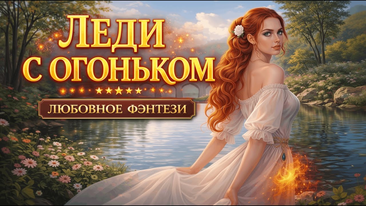 АУДИОКНИГА ПОЛНОСТЬЮ:ЛЕДИ С ОГОНЬКОМ | ЛЮБОВНОЕ ФЭНТЕЗИ cover art