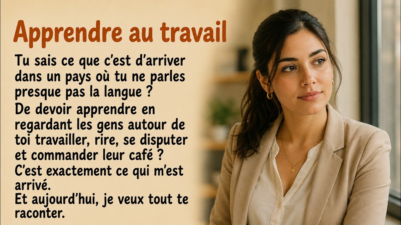 J'ai appris le français en travaillant | French Listening Practice (B1) cover art