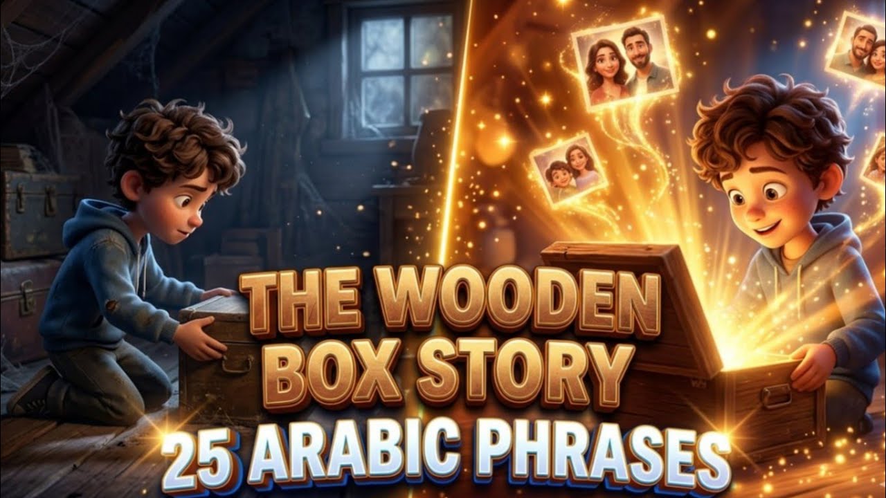 The Wooden Box Story | Arabic Shadowing Practice | Ep16 cover art
