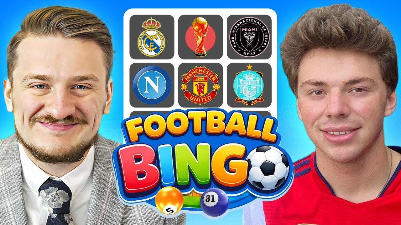 FOOTBALL BINGO VS FOOTBALL GENIUS cover art
