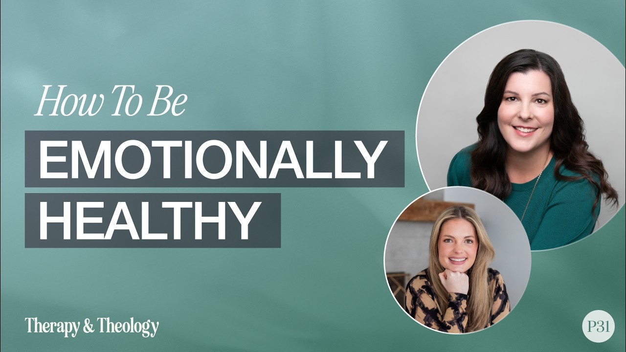 What Does It Mean To Be Emotionally Healthy? with Counselor Rebecca Maxwell | Therapy & Theology cover art
