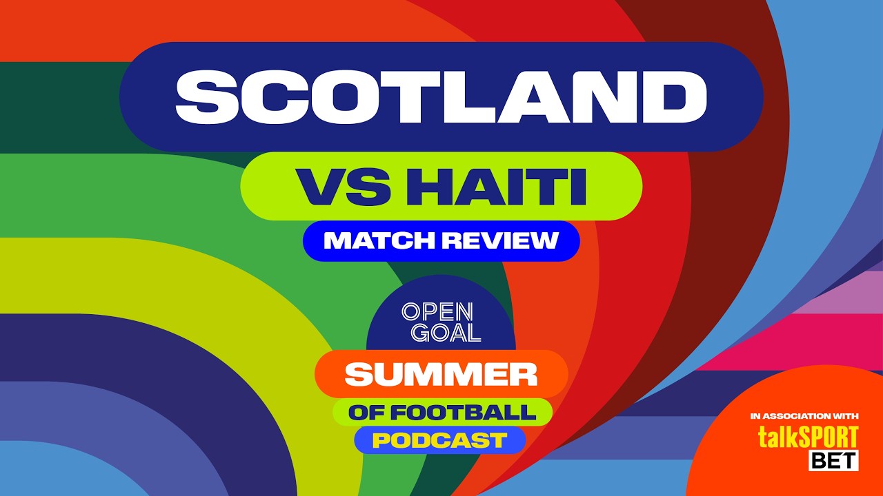 SCOTLAND BEAT HAITI 1-0 | John McGinn's Winner Sends Scotland Top Of World Cup Group cover art