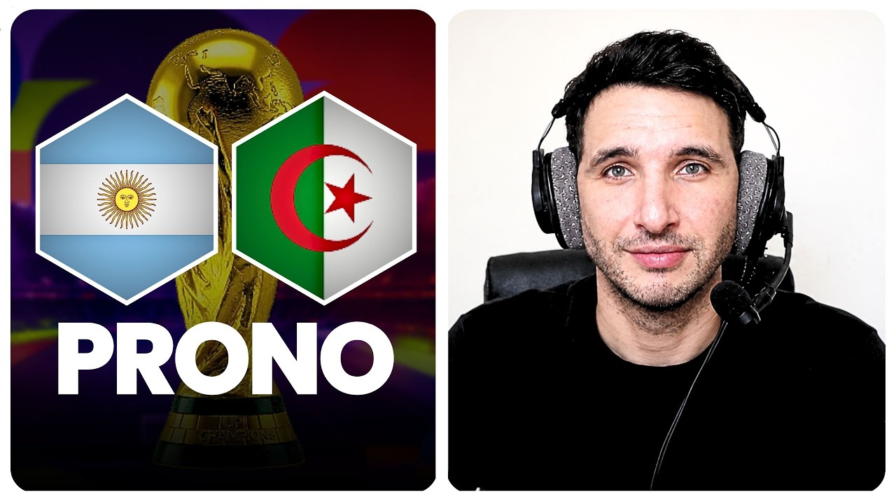 🇦🇷🇩🇿 Mon pronostic Argentine - Algérie / Les Fennecs rêvent d'un exploit historique ! 😱 cover art