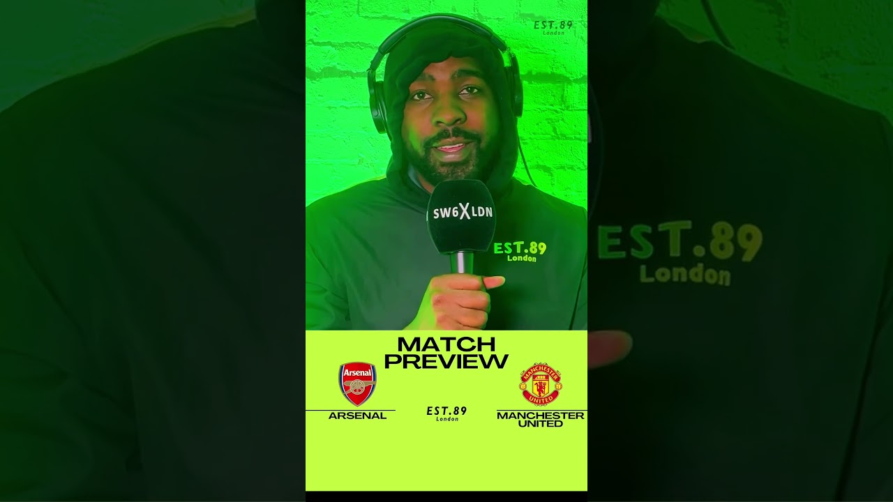 ARSENAL v MANCHESTER UNITED | PREVIEW with @RetroBall3r  #arsenal #manchesterunited #premierleague cover art