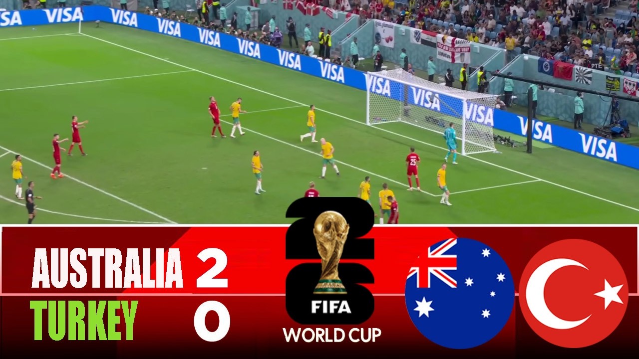 AUSTRALIA vs TURKEY 2-0 | 2026 FIFA World Cup | Match Highlights cover art