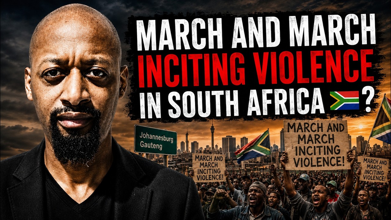 March and March INCITING violence in South Africa!? cover art