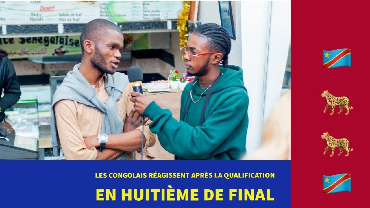 INTERVIEW des CONGOLAIS apres la qualification en HUITIEME DE FINAL 2 cover art