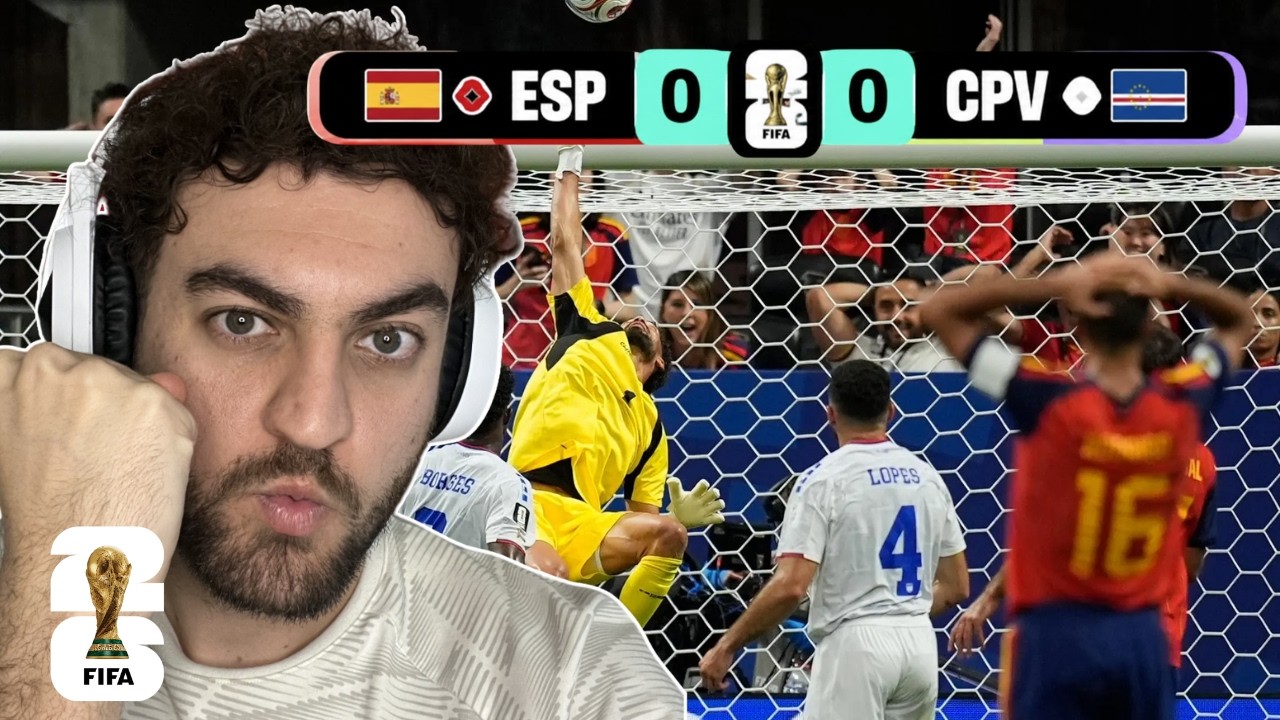🇪🇸 SPAIN 0-0 CAPE VERDE 🇨🇻 | WOW, BUILD VOZINHA A STATUE! cover art