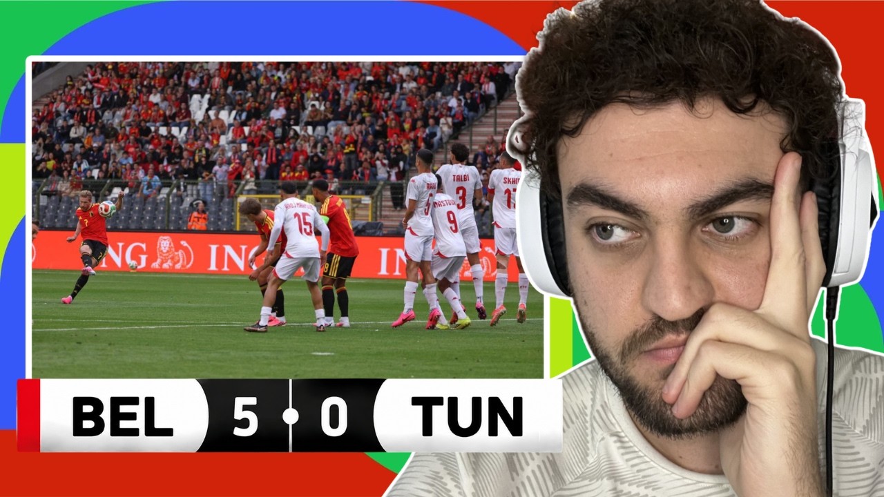 🇧🇪 BELGIUM 5-0 TUNISIA 🇹🇳 | BATTERED IN BRUSSELS!