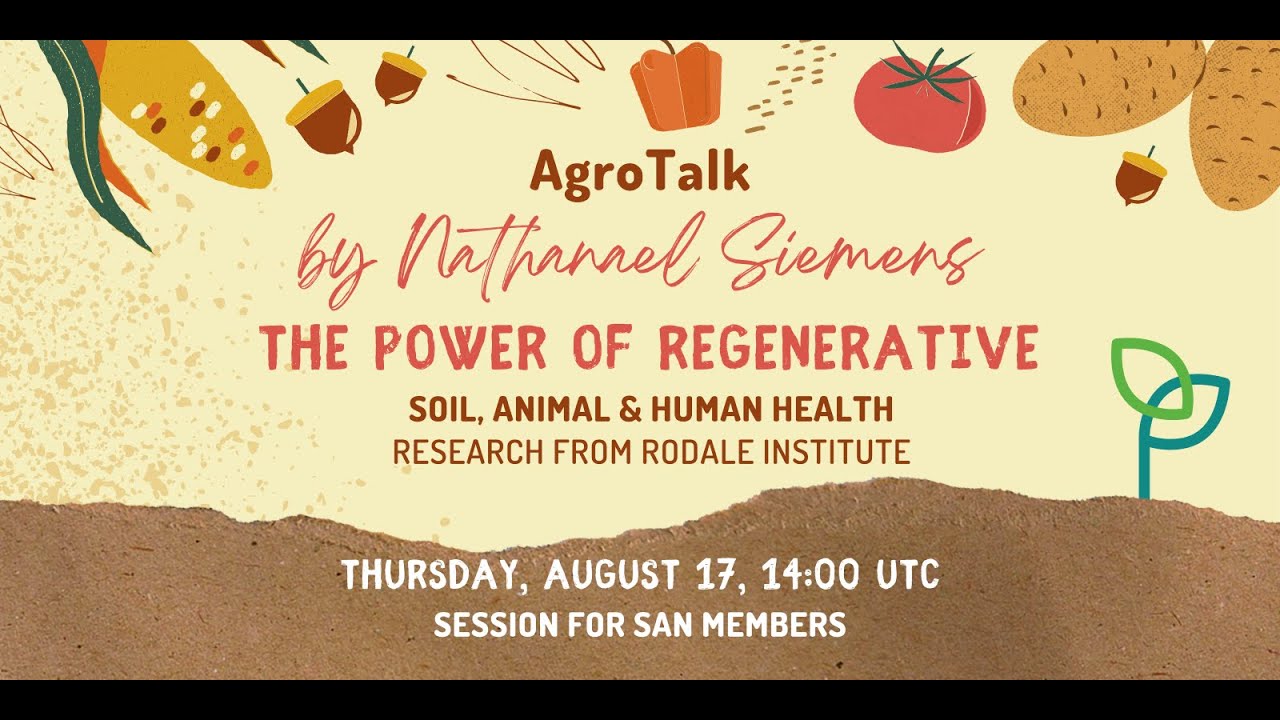 SAN AgroTalk | The Power of Regenerative by Rodale Institute cover art