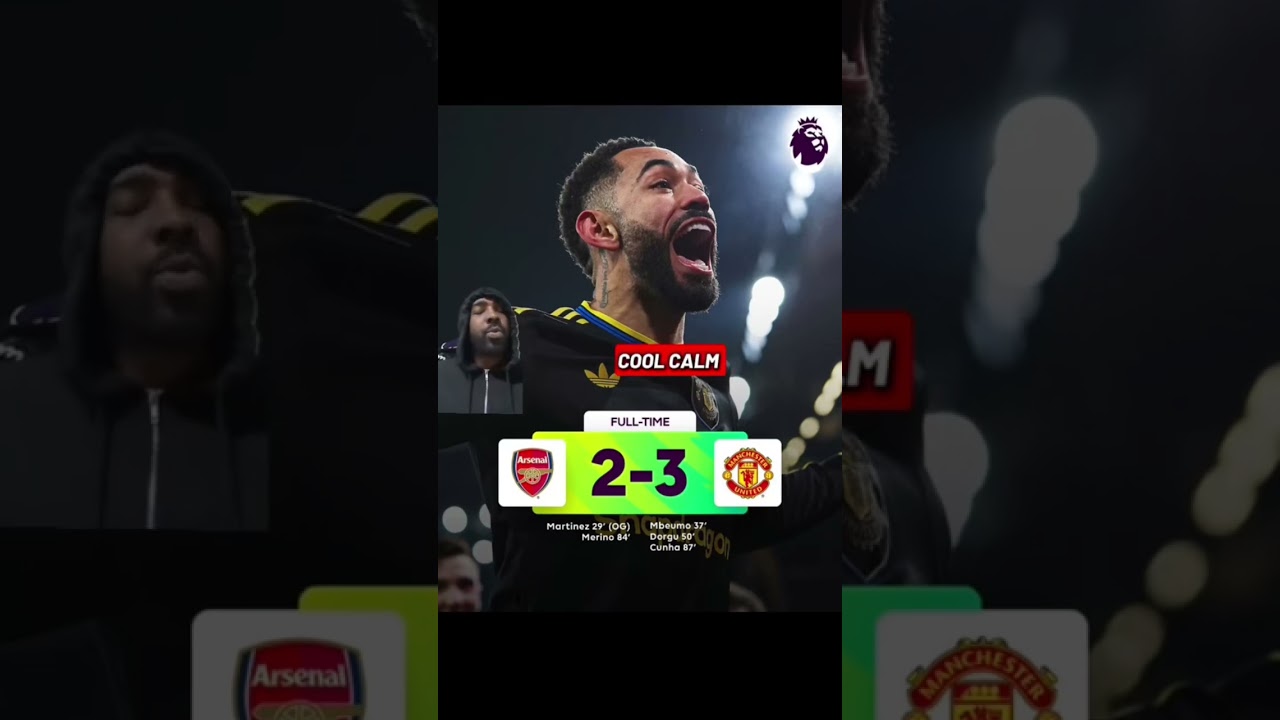 Arsenal LOSE to RIvals! | Arsenal 2-3 Man Utd | reaction with @RetroBall3r   #arsenal #manutd cover art