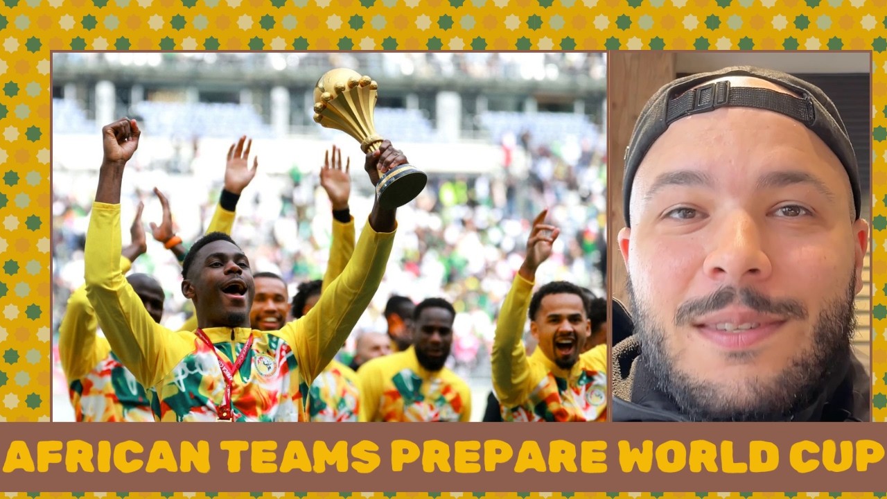 African teams dominate during 2026 FIFA World Cup preparation matches cover art