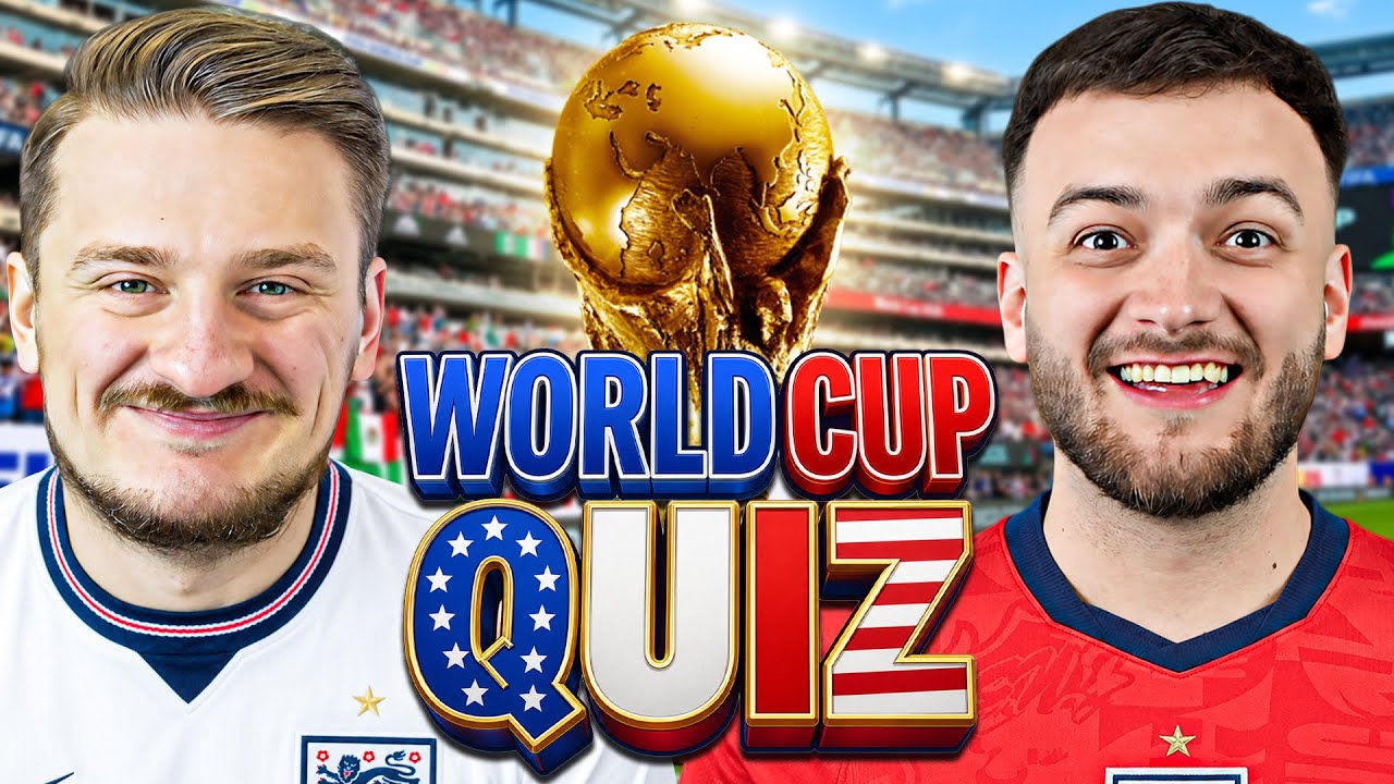 WORLD CUP FOOTBALL QUIZ VS HARRY HESKETH cover art