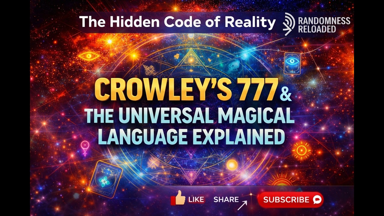 Crowley’s 777 Explained: The Hidden Code Connecting Tarot, Astrology & Reality cover art