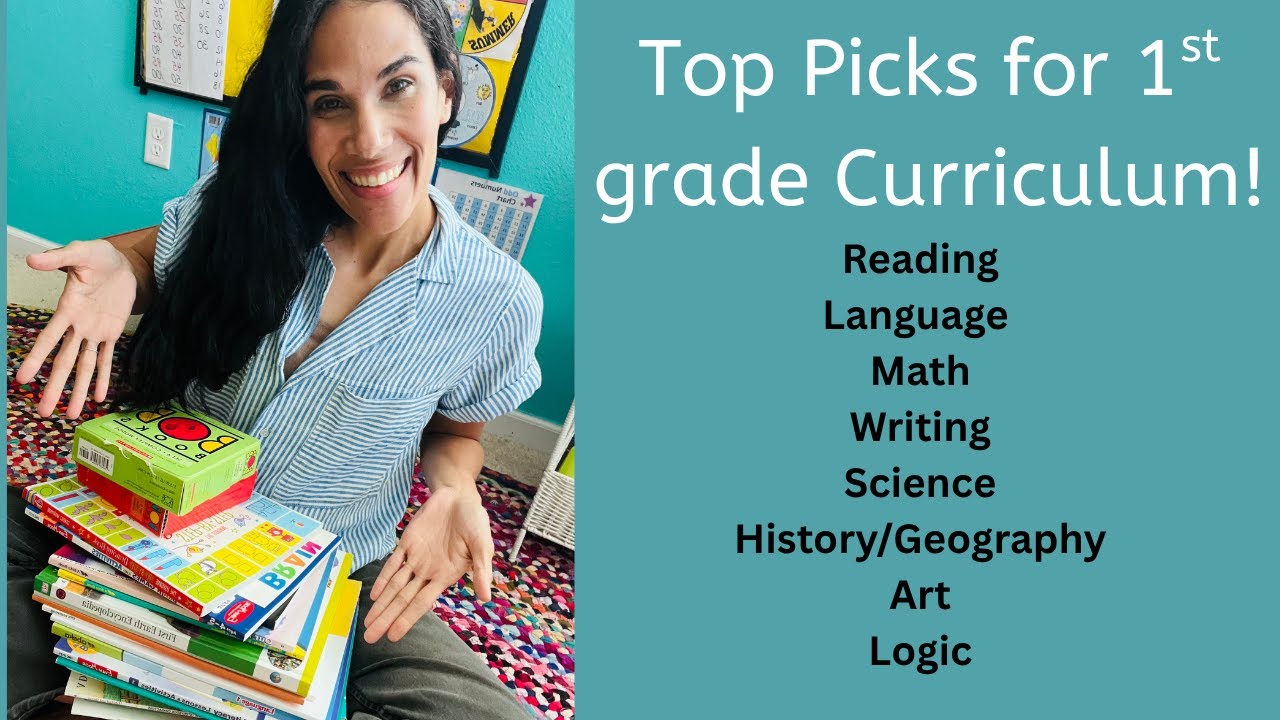 1st Grade Curriculum Choices for 2025 cover art