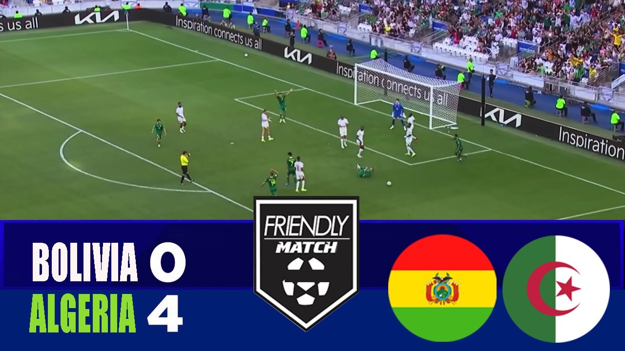 BOLIVIA vs ALGERIA 0-4 | 2026 International Friendly | Match Highlights cover art