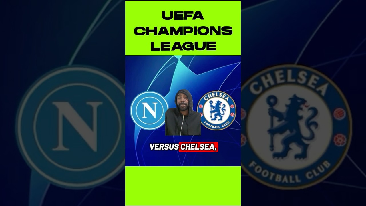 NAPOLI v CHELSEA | UEFA Champions League preview Matchday 8 #napoli #chelsea #ucl #championsleague cover art