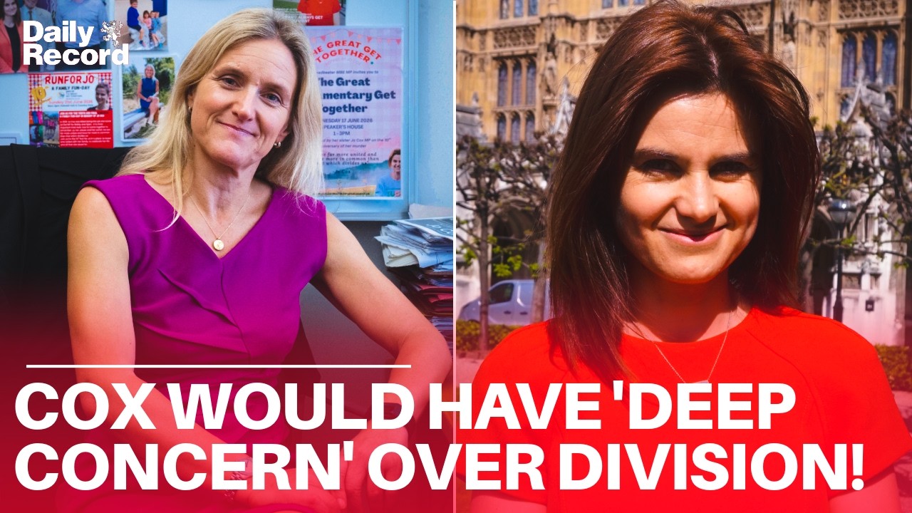 Murdered MP Jo Cox would be deeply concerned by divisions in UK, says sister cover art