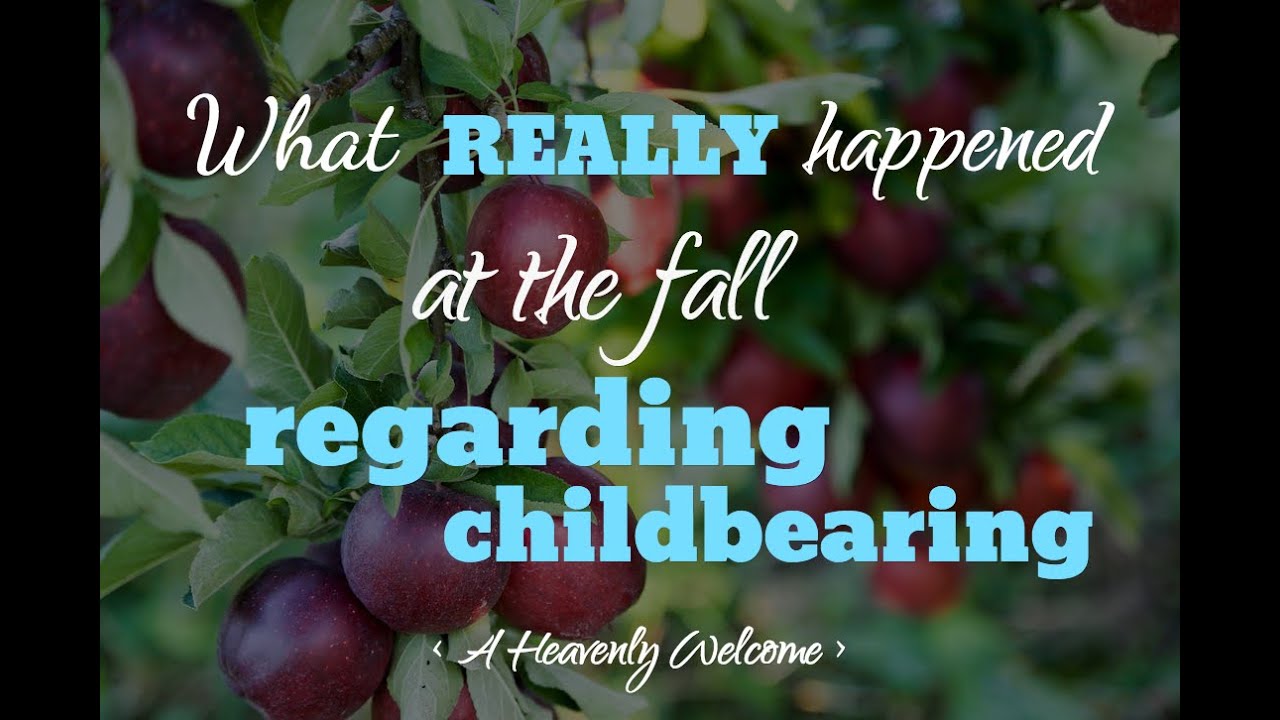 What REALLY happened at the fall regarding childbearing cover art