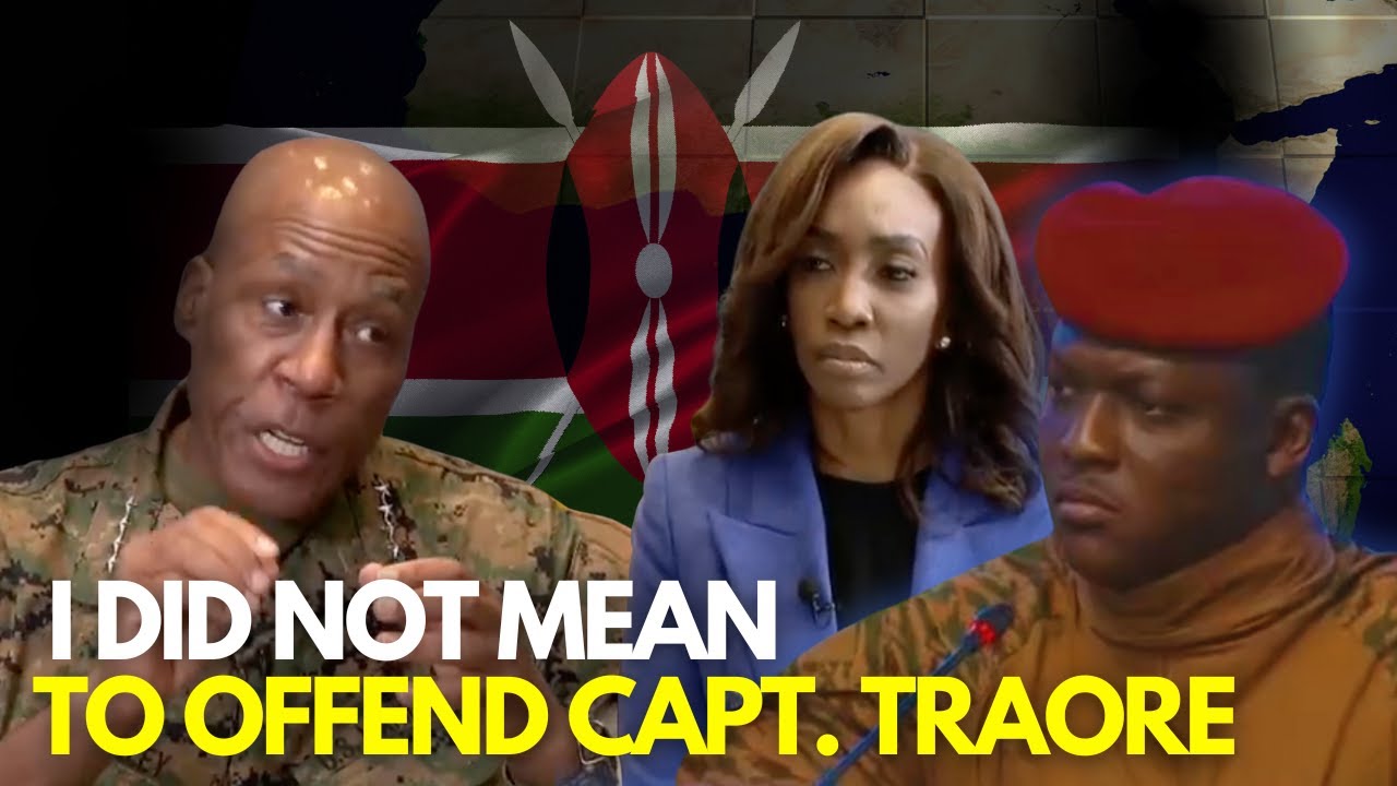 Gen. Langley goes to Kenya to grovel BUT Kenyans aren't having it. Should he apologize or not? cover art
