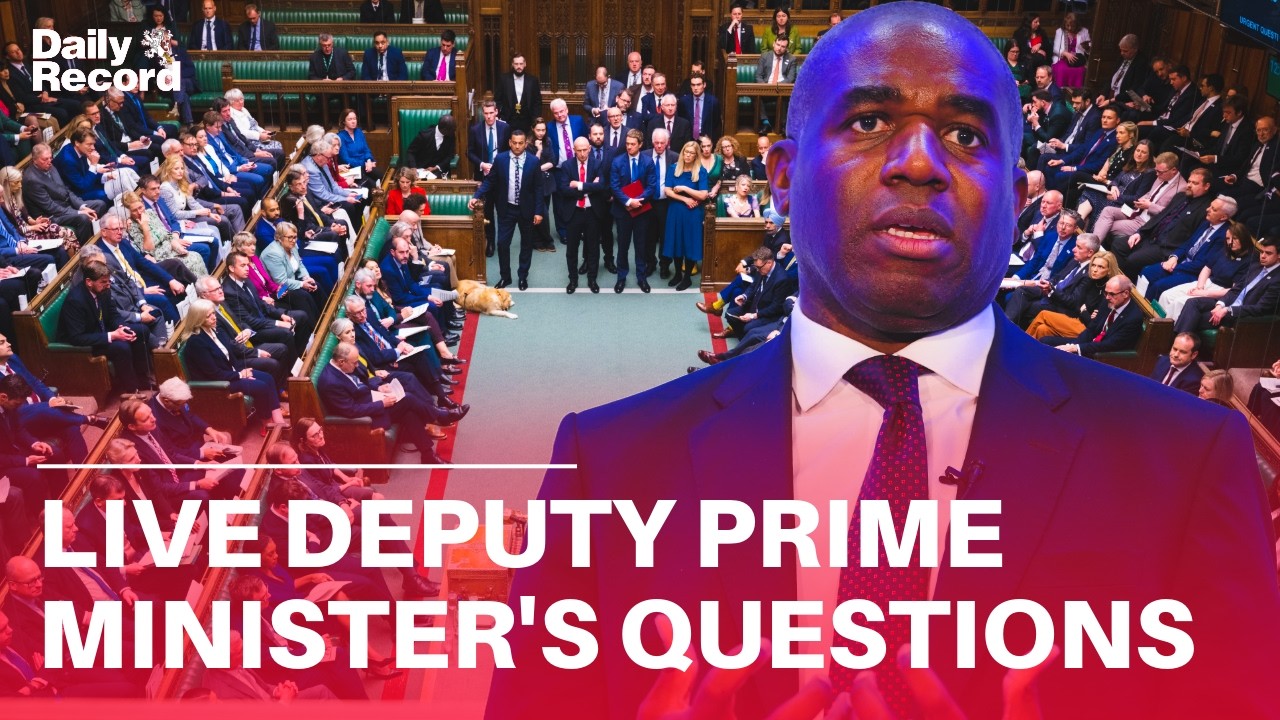 LIVE | David Lammy faces Deputy PMQs in Keir Starmer's absence cover art