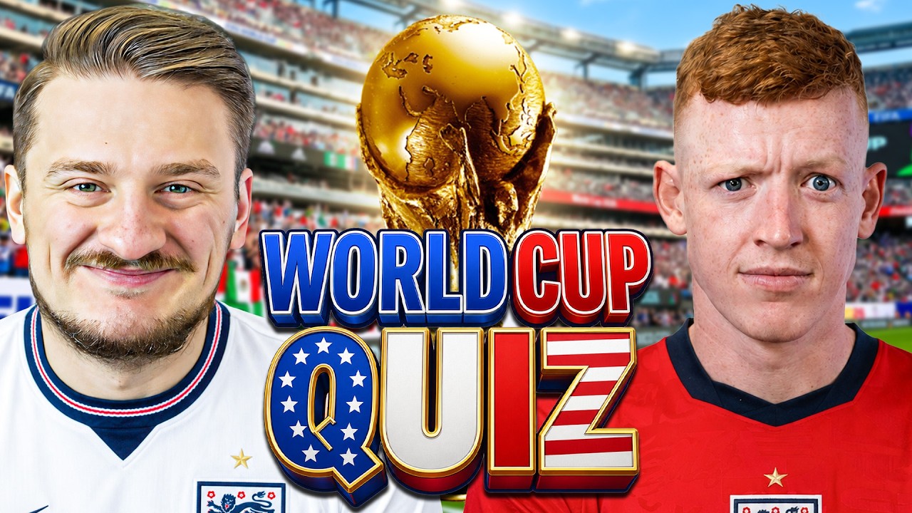 WORLD CUP FOOTBALL QUIZ VS ⁨JOE THOMLINSON cover art