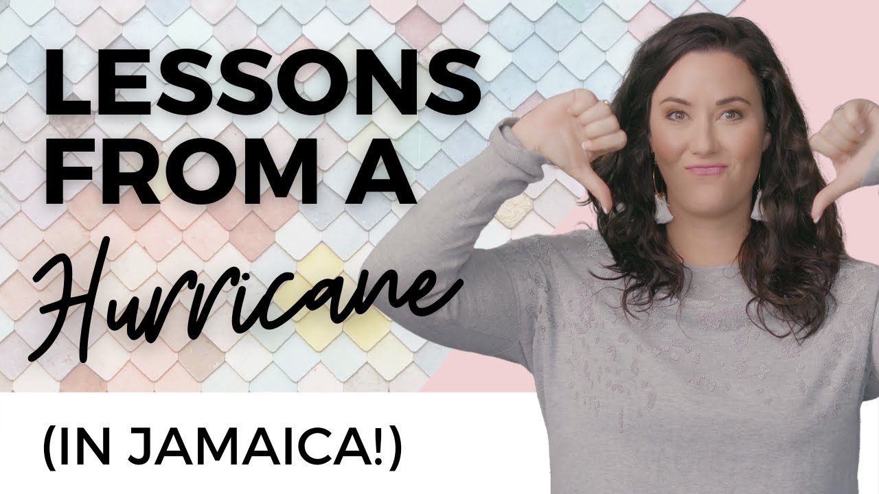 Lessons from a Hurricane (in Jamaica!) cover art