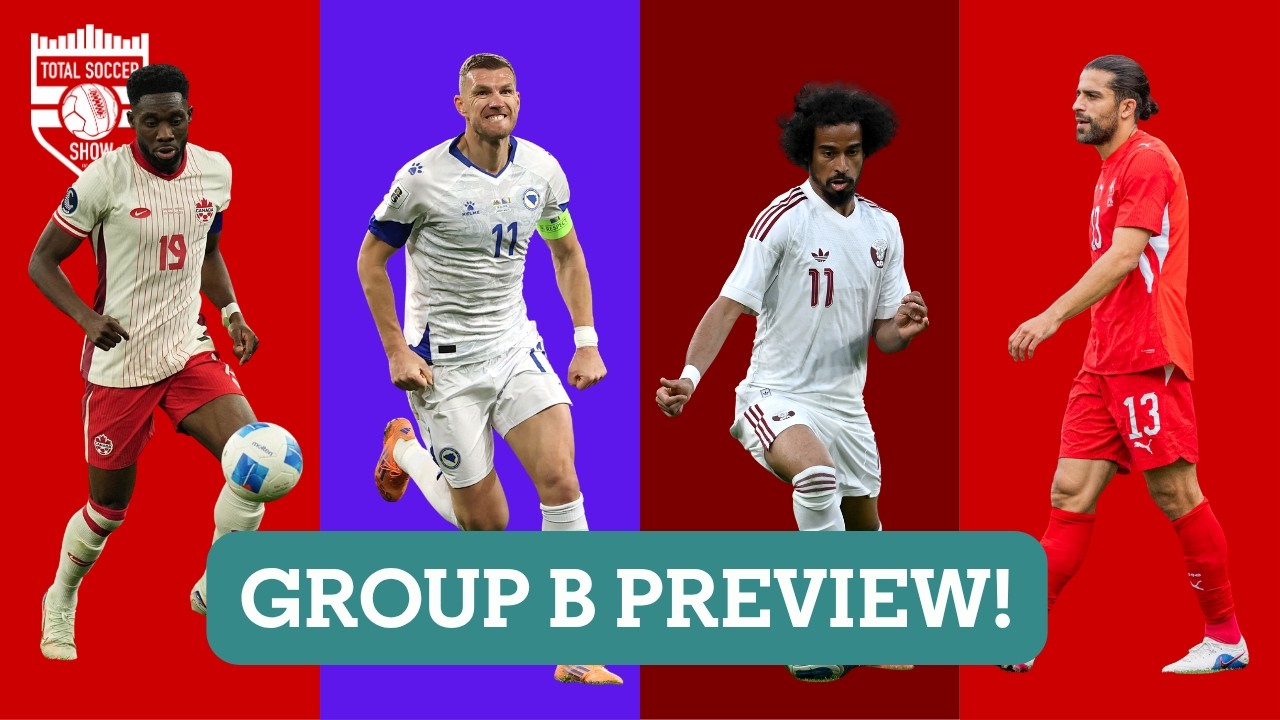 World Cup Group B preview - Canada, Bosnia, Qatar, Switzerland cover art