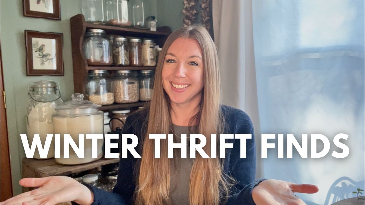A Homemaker's Winter Thrift Finds cover art