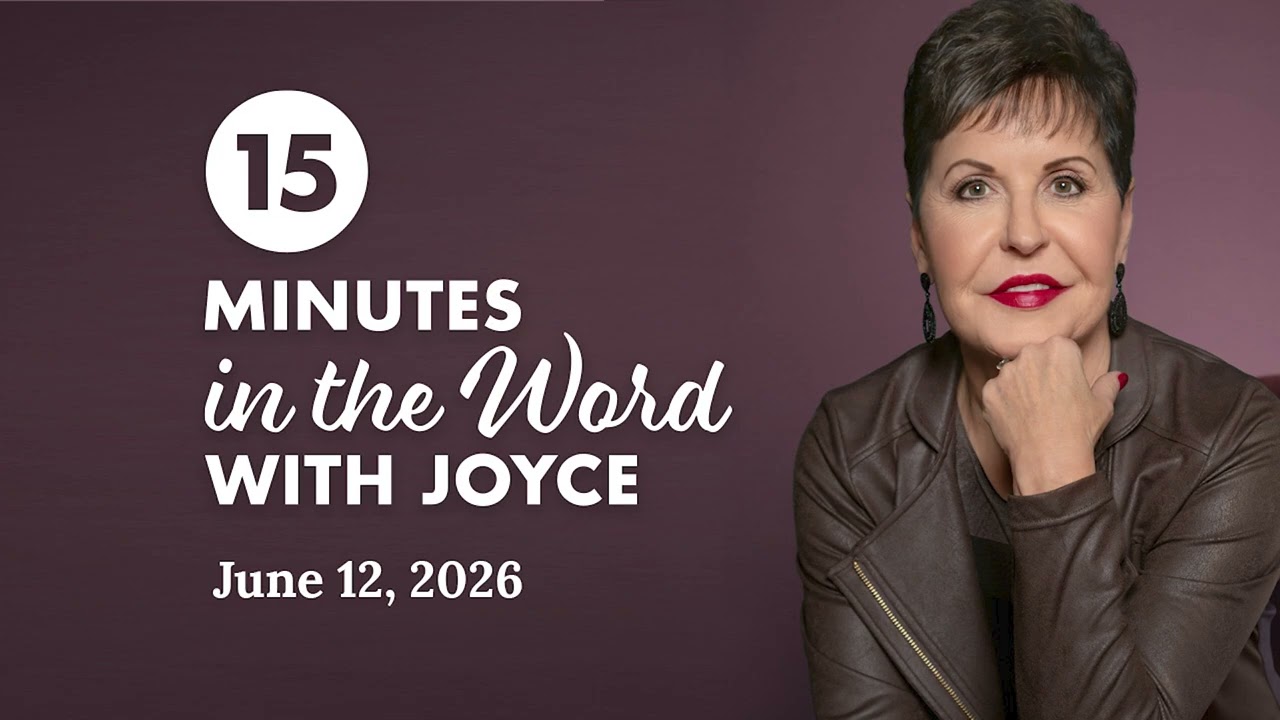 Something Needs to Change - Pt 3 | 15 Minutes In The Word with Joyce Meyer cover art